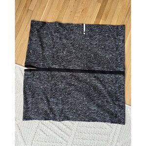 Lululemon Vinyasa Wrap Scarf Rulu Running Luon Jacquard Gray Black Convertible